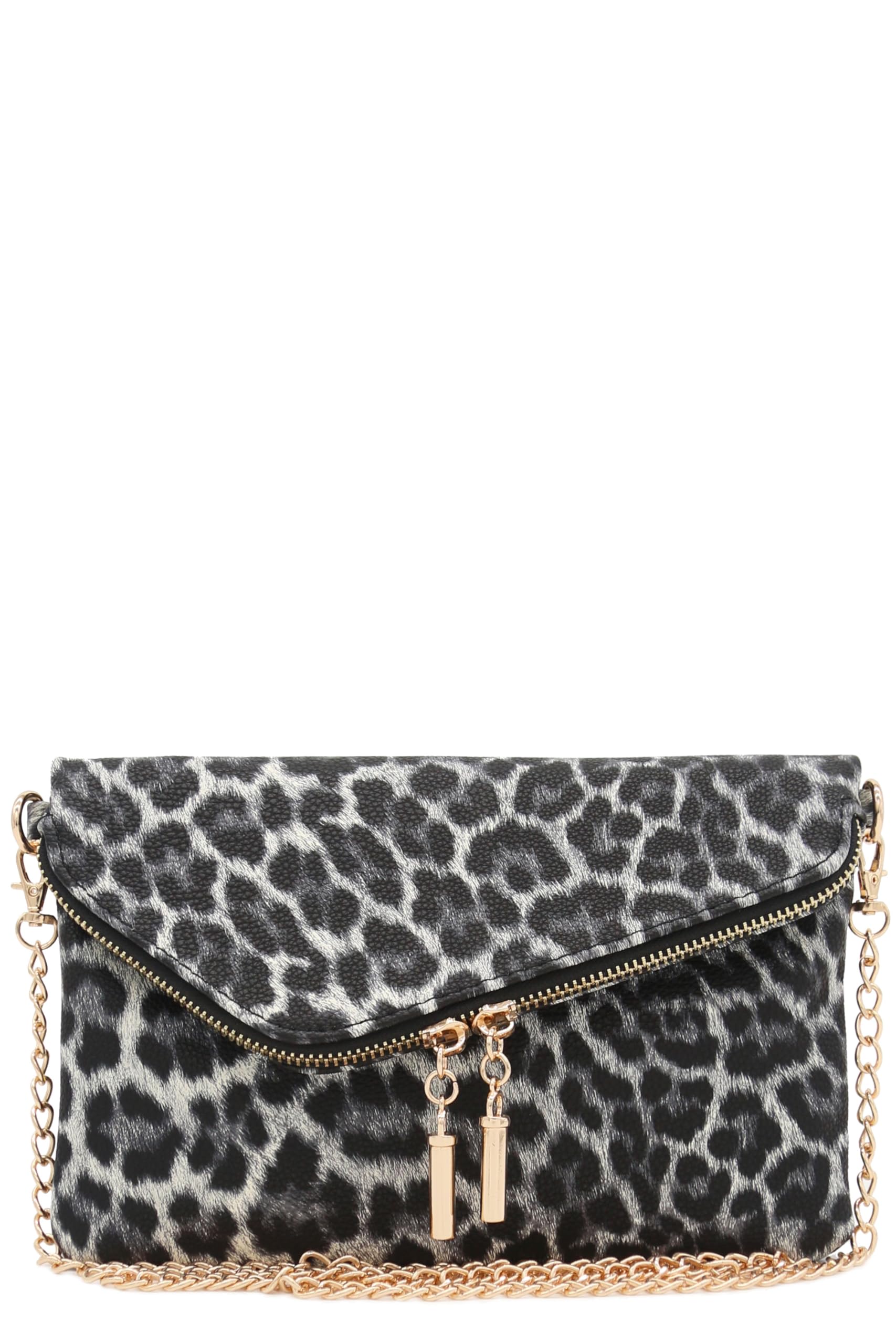 Envelope Chain Crossbody Clutch