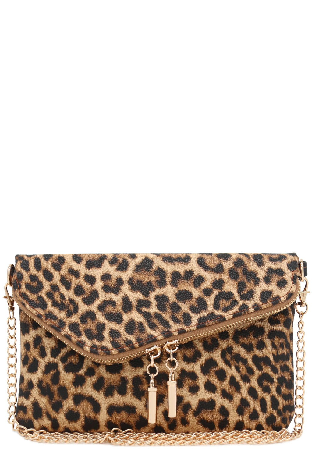 Envelope Chain Crossbody Clutch