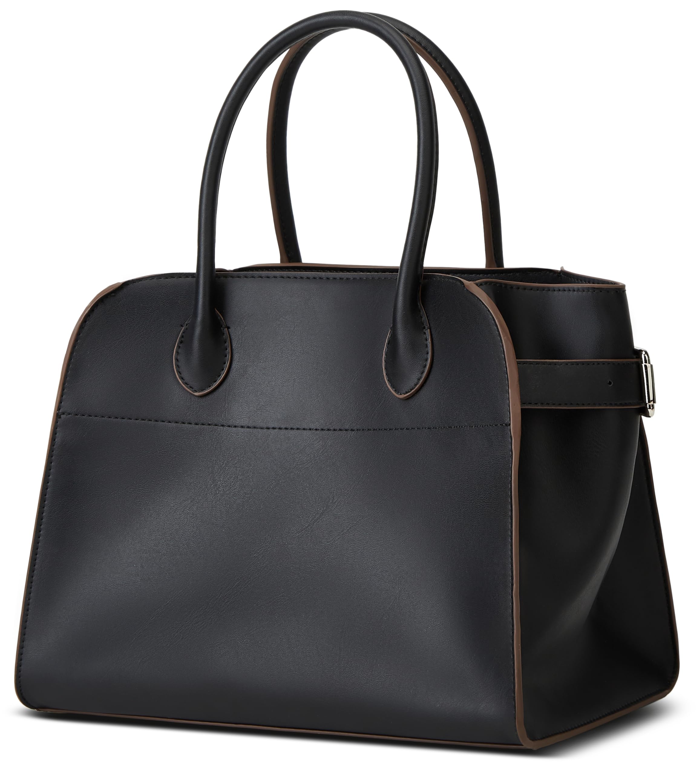 Large Vegan Leather Tote Bag