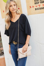 Envelope Chain Crossbody Clutch