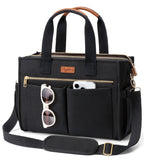 Canvas Work Tote Bag with 15 Pockets