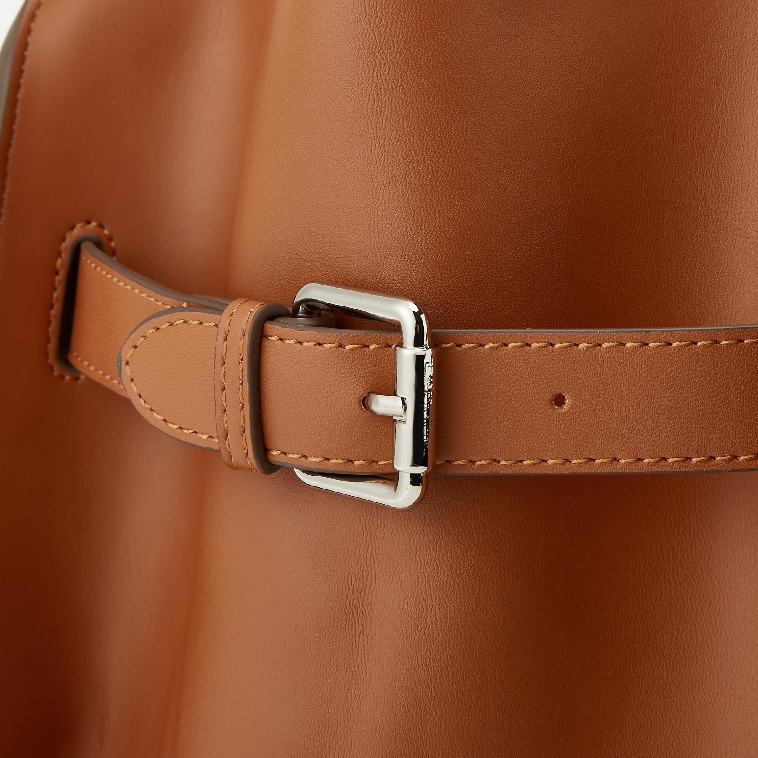Large Vegan Leather Tote Bag